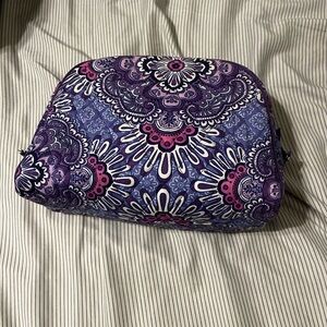 Purple Floral Vera Bradley Toiletries Pouch